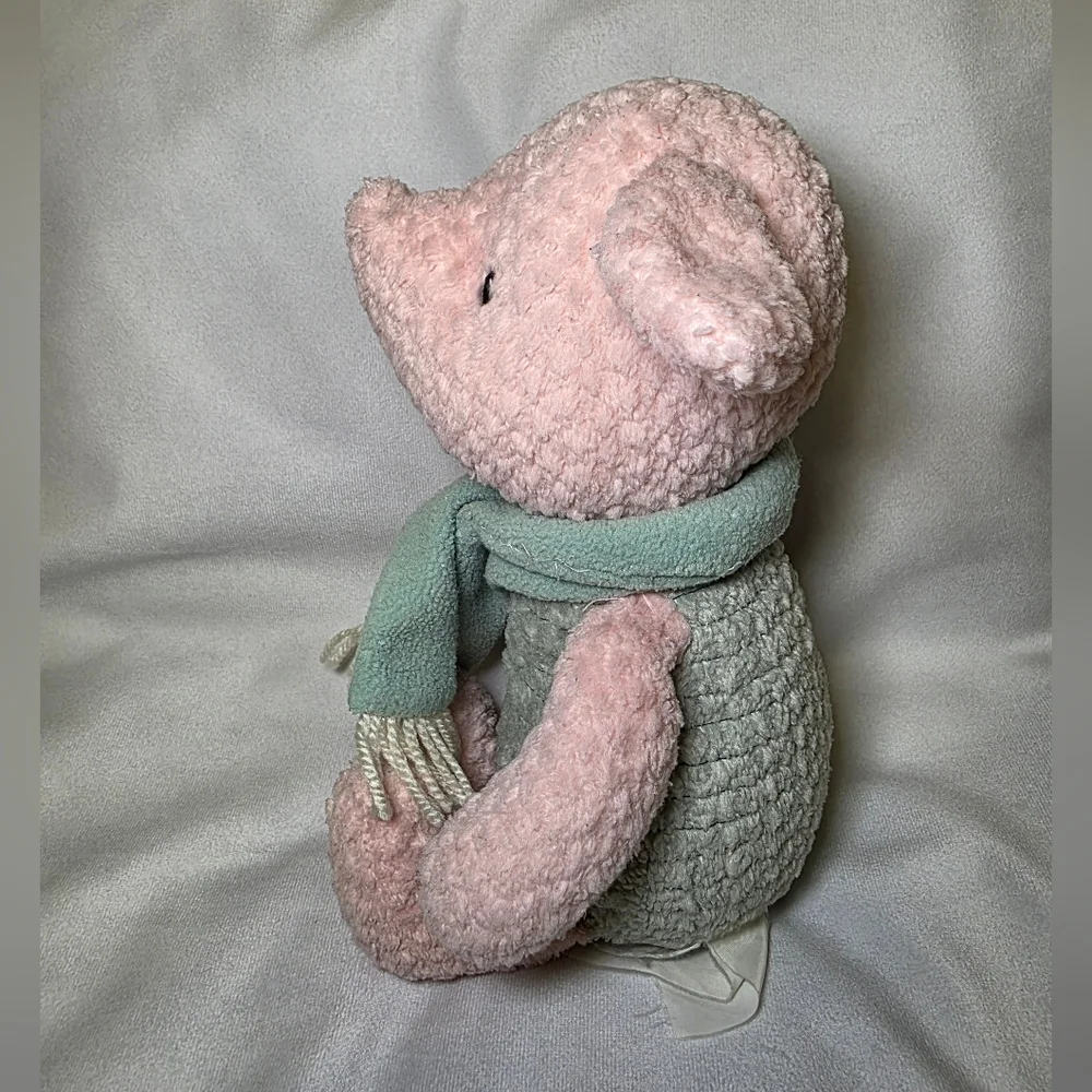 Vintage The Disney Store Stuffed Plush Chenille Winnie The Pooh Piglet Doll